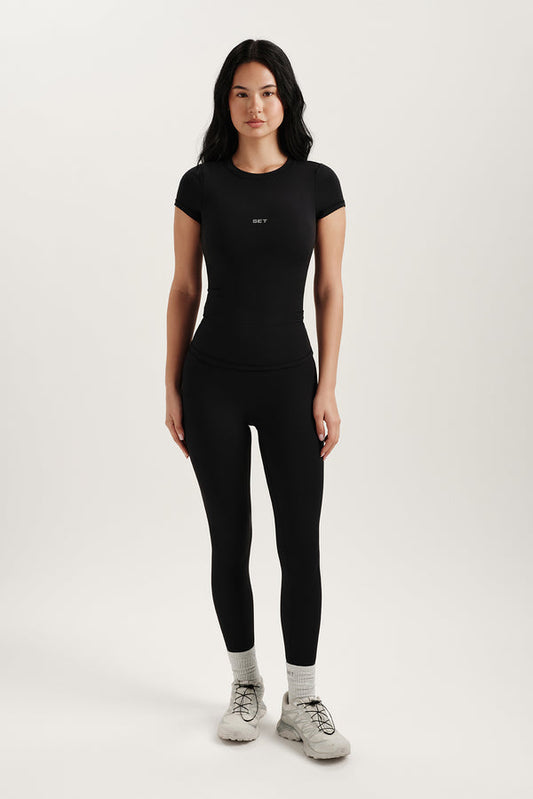 Set Active Airluxe Breathe Tee Onyx
