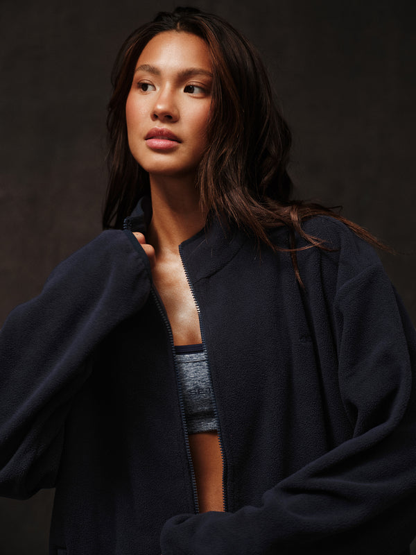 Set Active Microfleece Full Zip Tether