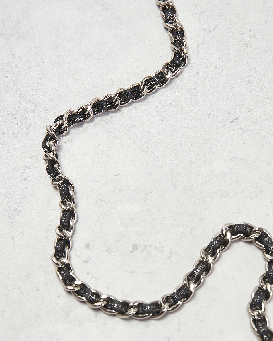 Chanel Calfskin Metallic Wallet On Chain
