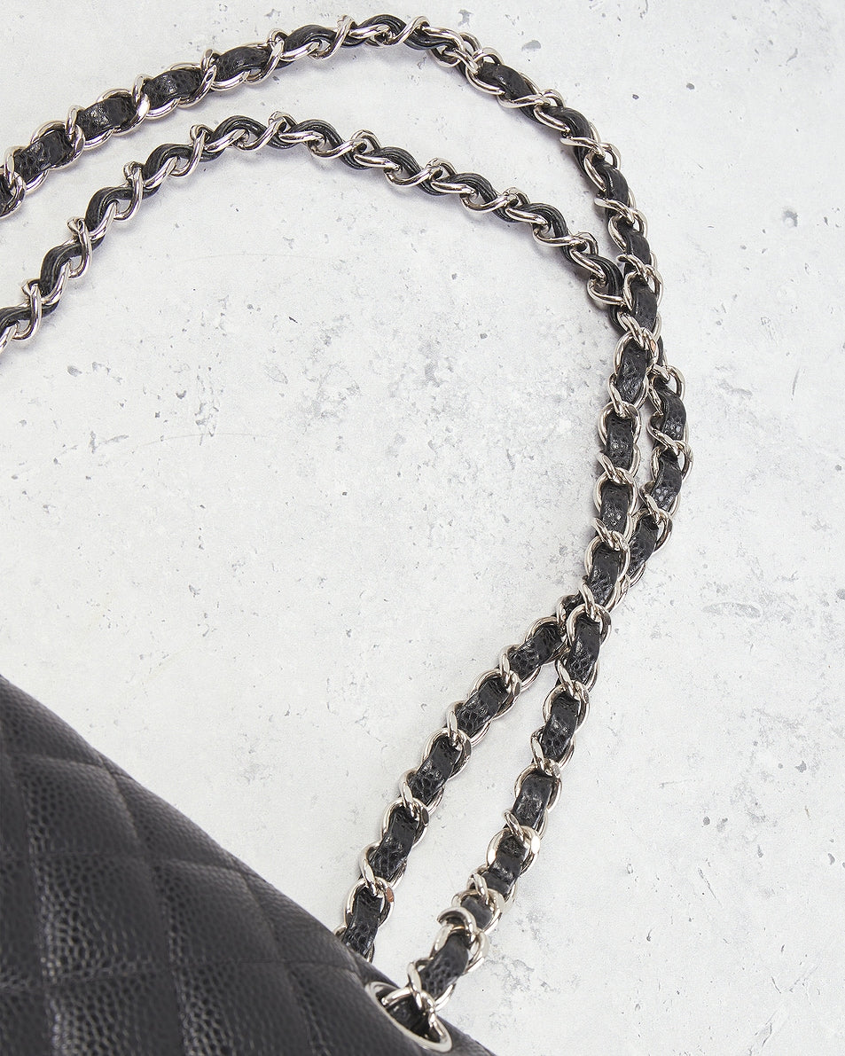 Chanel Caviar Medium Classic Double Flap Bag