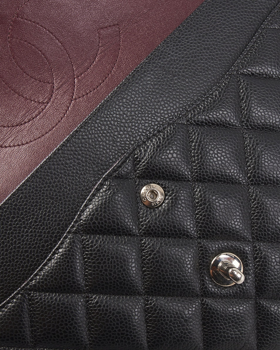Chanel Caviar Jumbo Classic Double Flap Bag