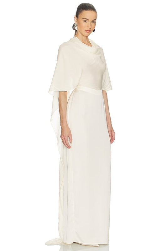 Helsa Mix Media Scarf Dress