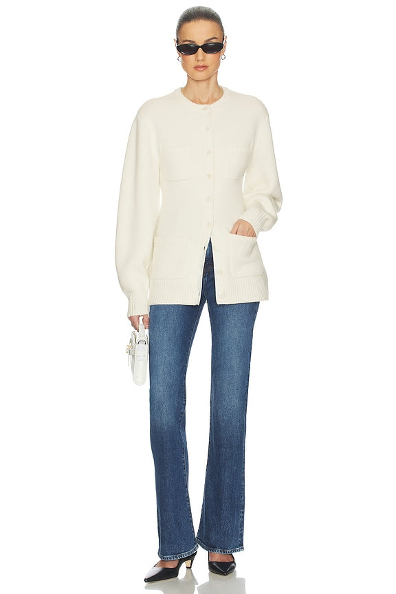 Helsa Devika Wool Cashmere Cardigan