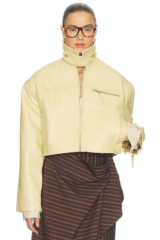 Helsa The 90s Leather Jacket