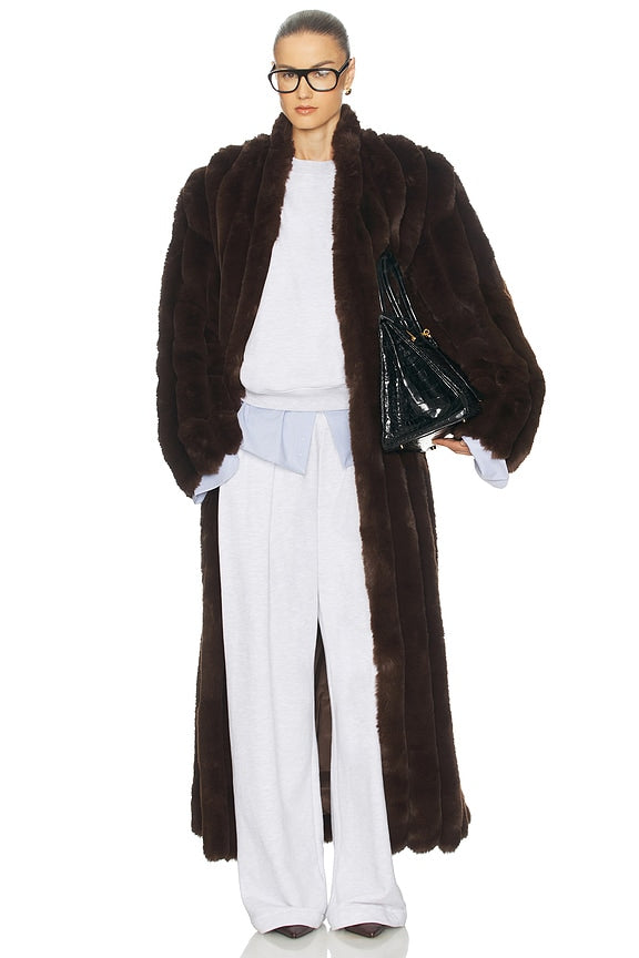 Helsa The Irina Faux Fur Coat