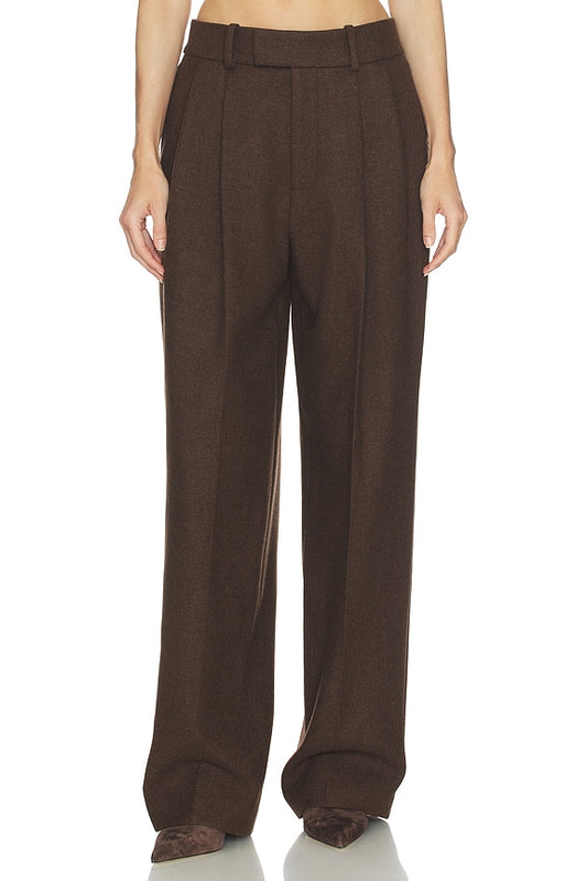 Helsa Italian Wool Blend Extra Full Trousers