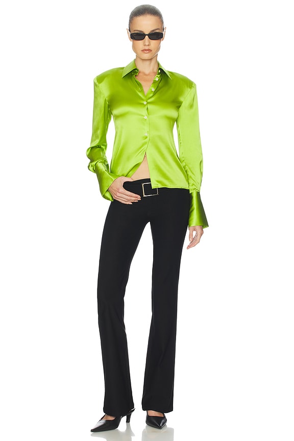 Helsa The Silk Charmeuse Shirt