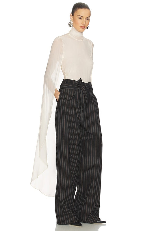 Helsa Georgette Cape Top