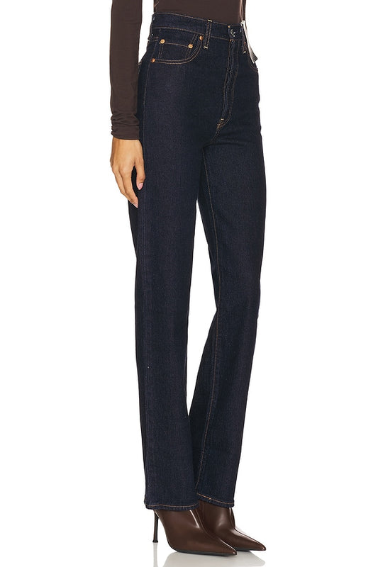 Levis Ribcage Full Length Jeans