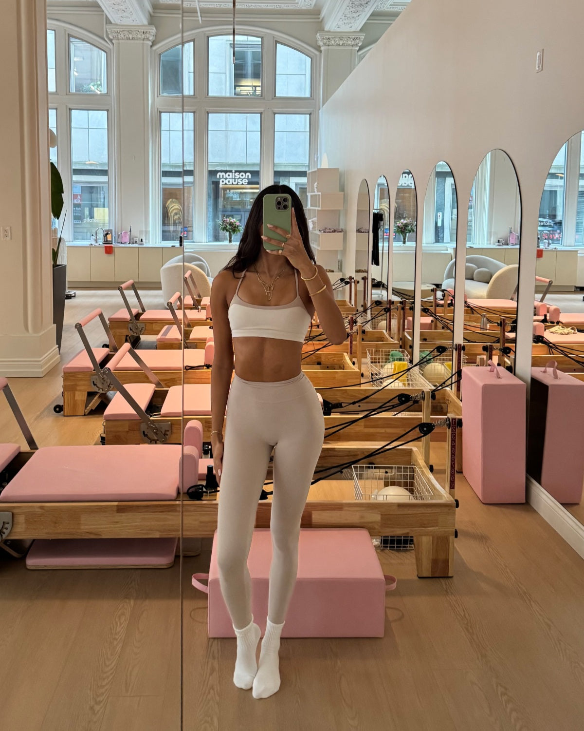 CSB Form Gia Crop Fawn Two Tone