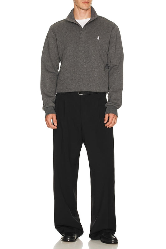 Polo Ralph Lauren Long Sleeve Double Knit Tech Snap Mocknock Pullover