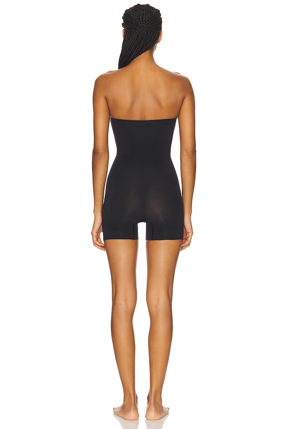 Skims Seamless Sculpt Strapless Shortie Bodysuit