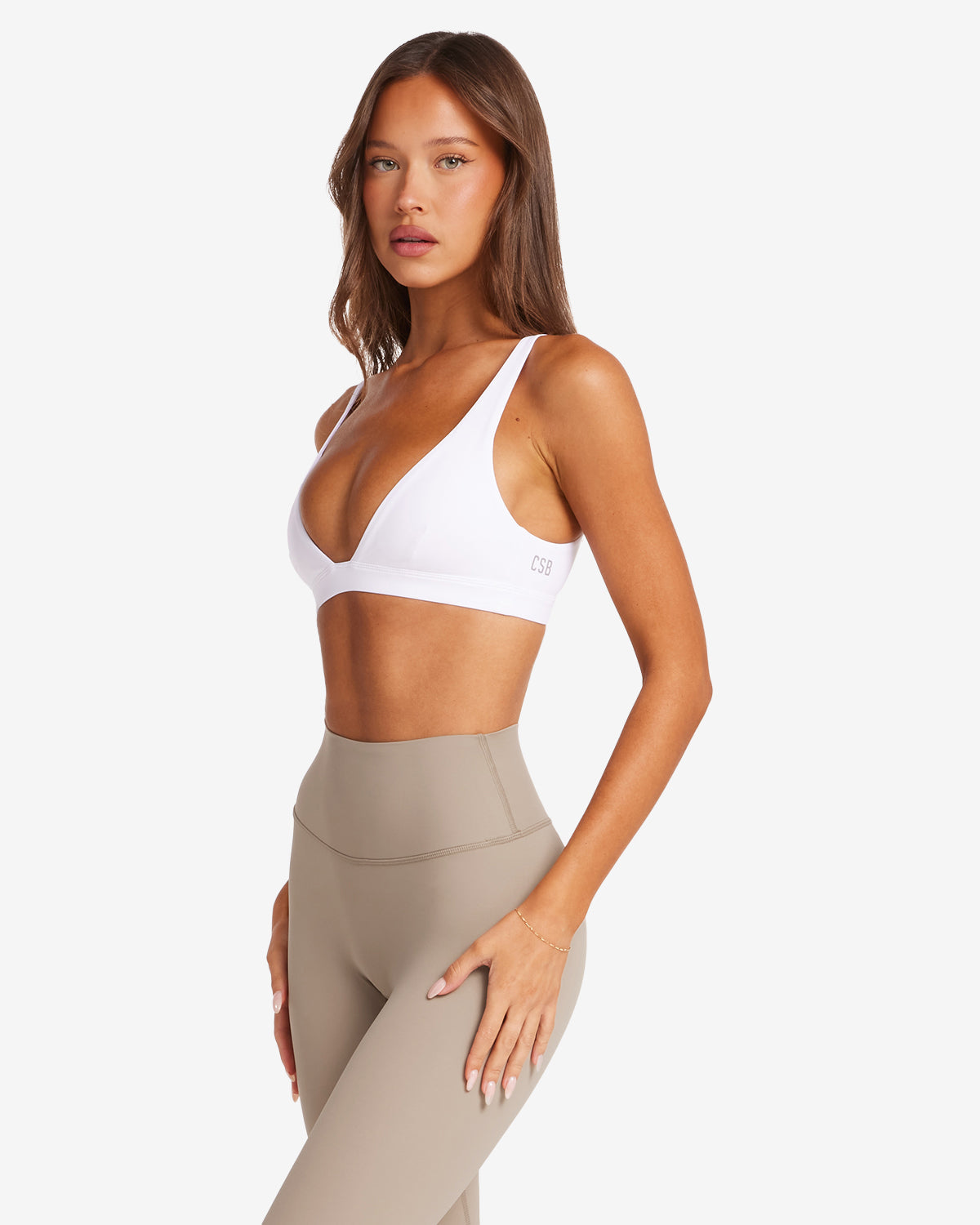 CSB Freedom Contour Crop White