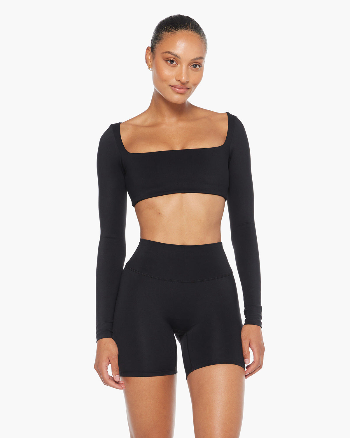 CSB Freedom Scoop Long Sleeve Crop