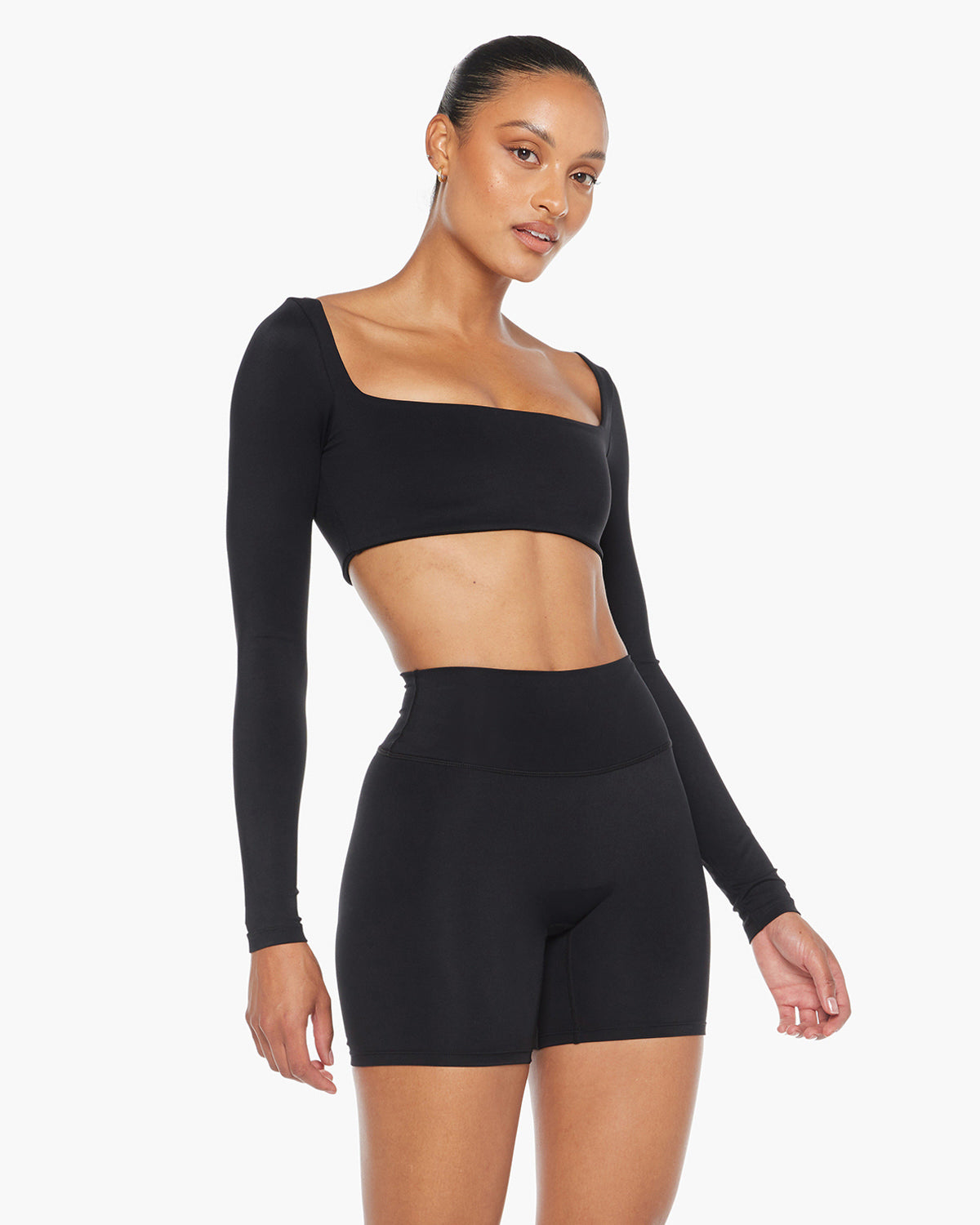 CSB Freedom Scoop Long Sleeve Crop