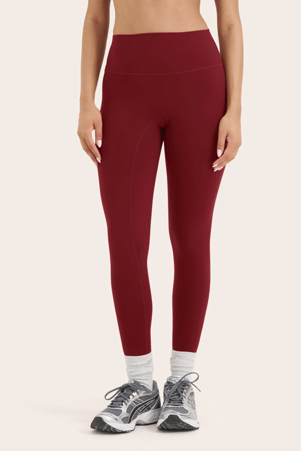 Set Active Formcloud Cloud High-Rise Leggings Cherry