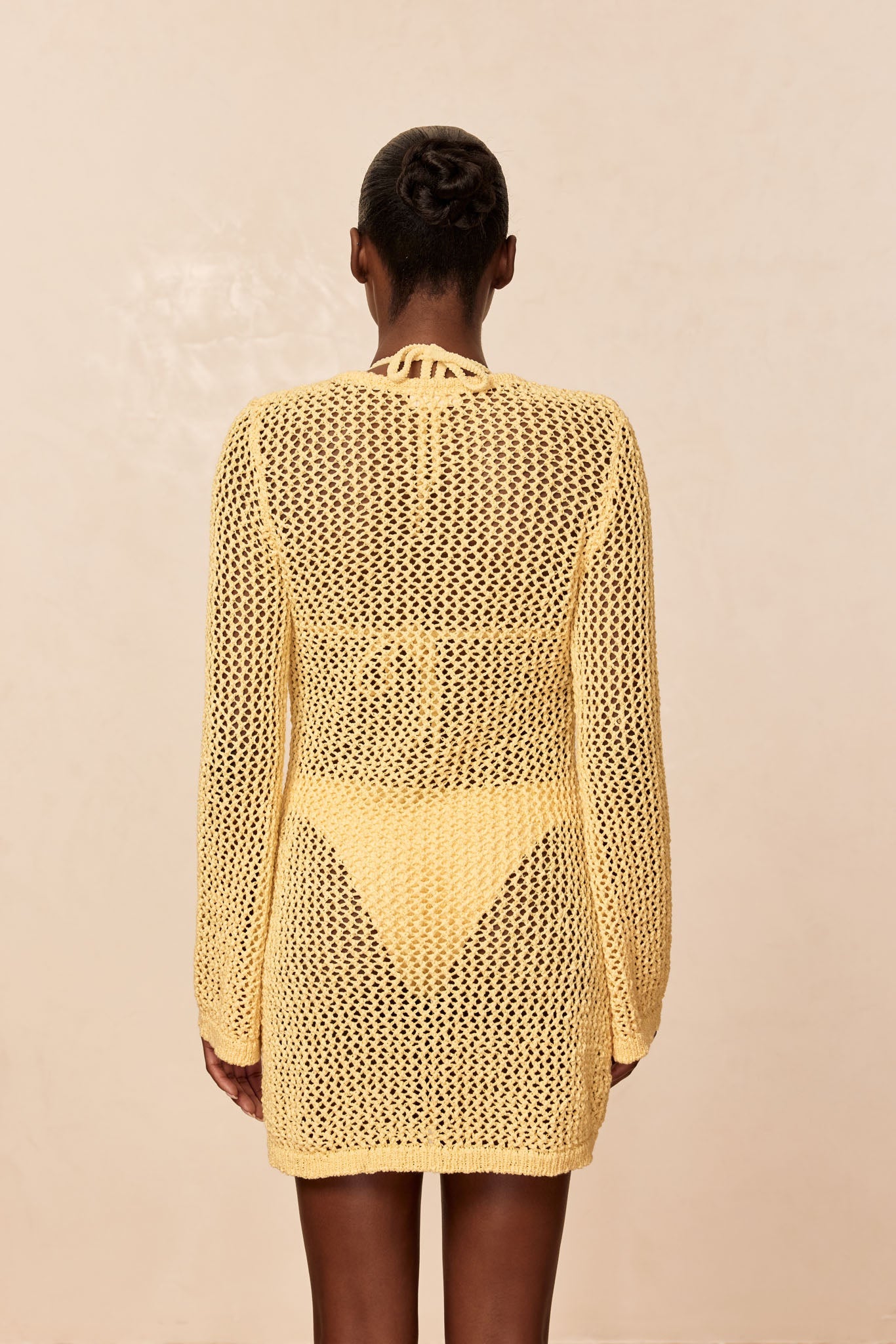 Monday Swimwear MONTEGO MINI DRESS - HONEY PETIT CROCHET