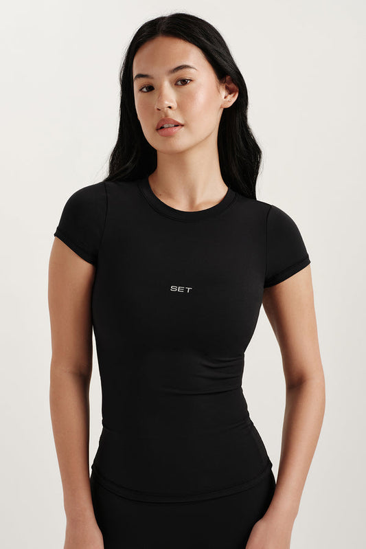 Set Active Airluxe Breathe Tee Onyx