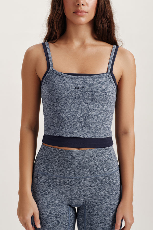 Set Active Formcloud Cloud Layer Strappy Tank Tether