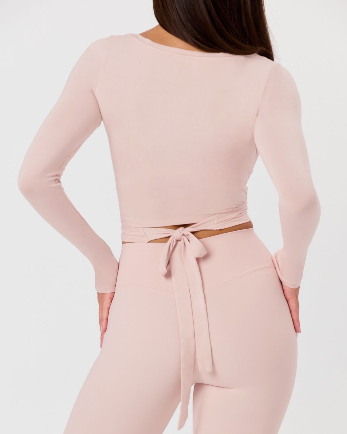 CSB Ballet Wrap Top Blush