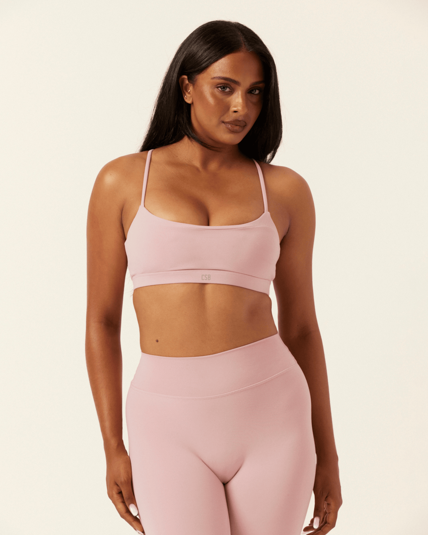 CSB Form Gia Crop Dusty Pink