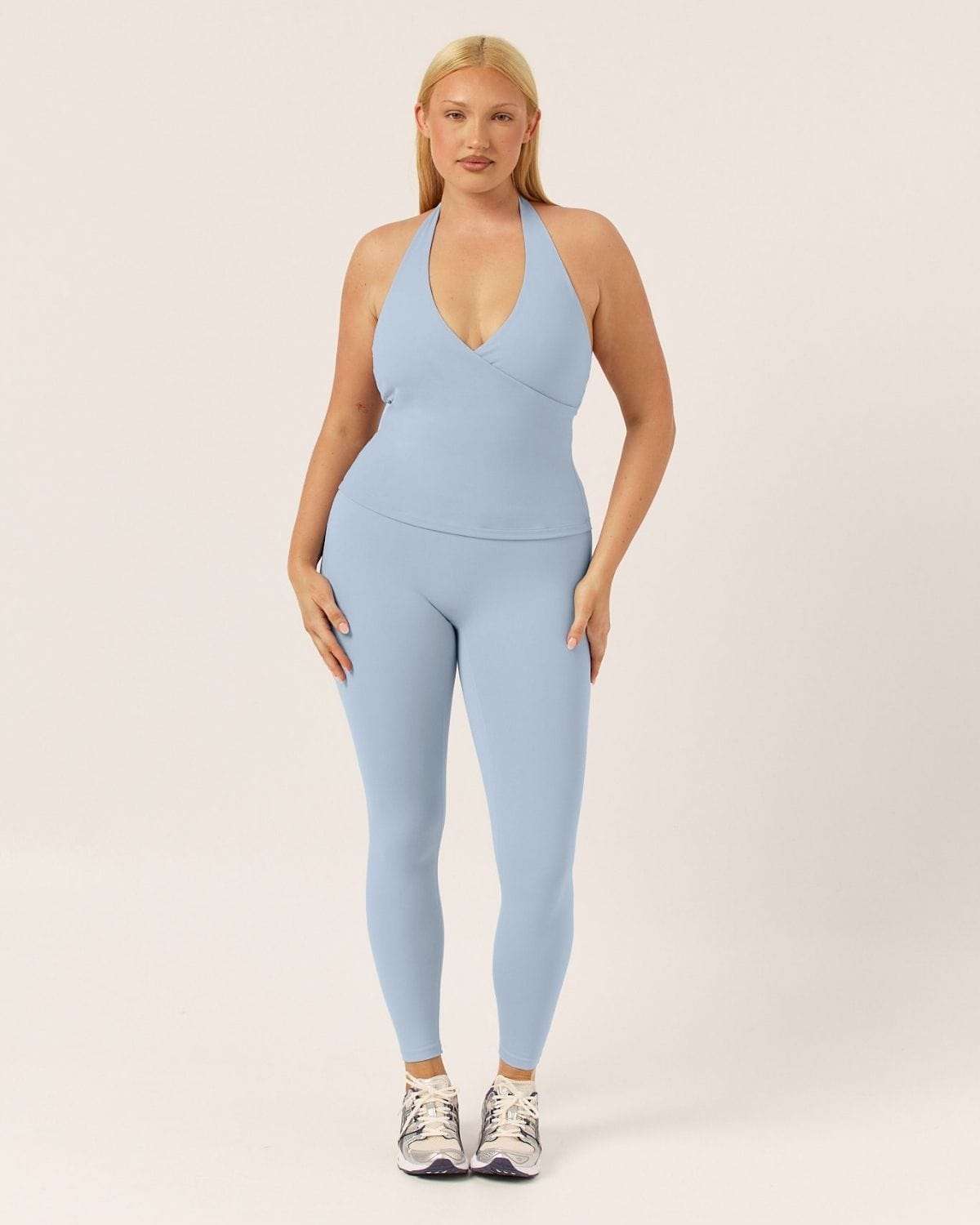 CSB Form Invisible Scrunch Leggings Dusty Blue