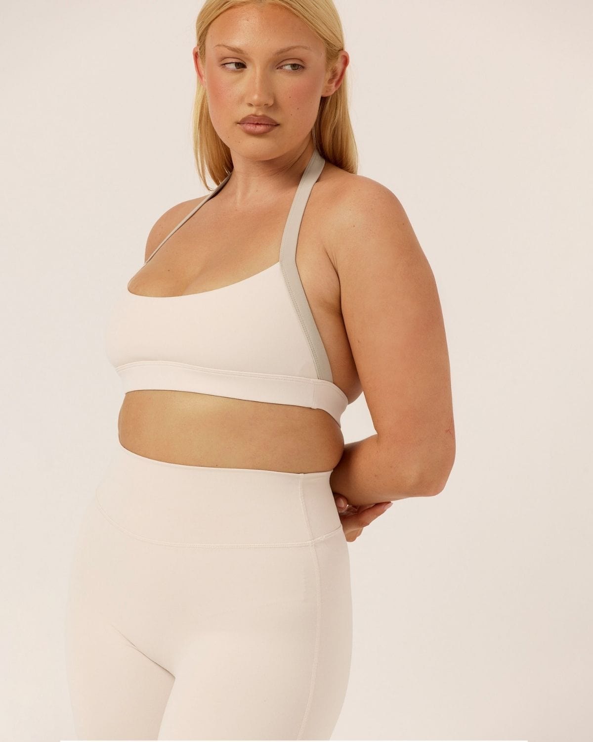 CSB Form Alani Crop Fawn Two Tone