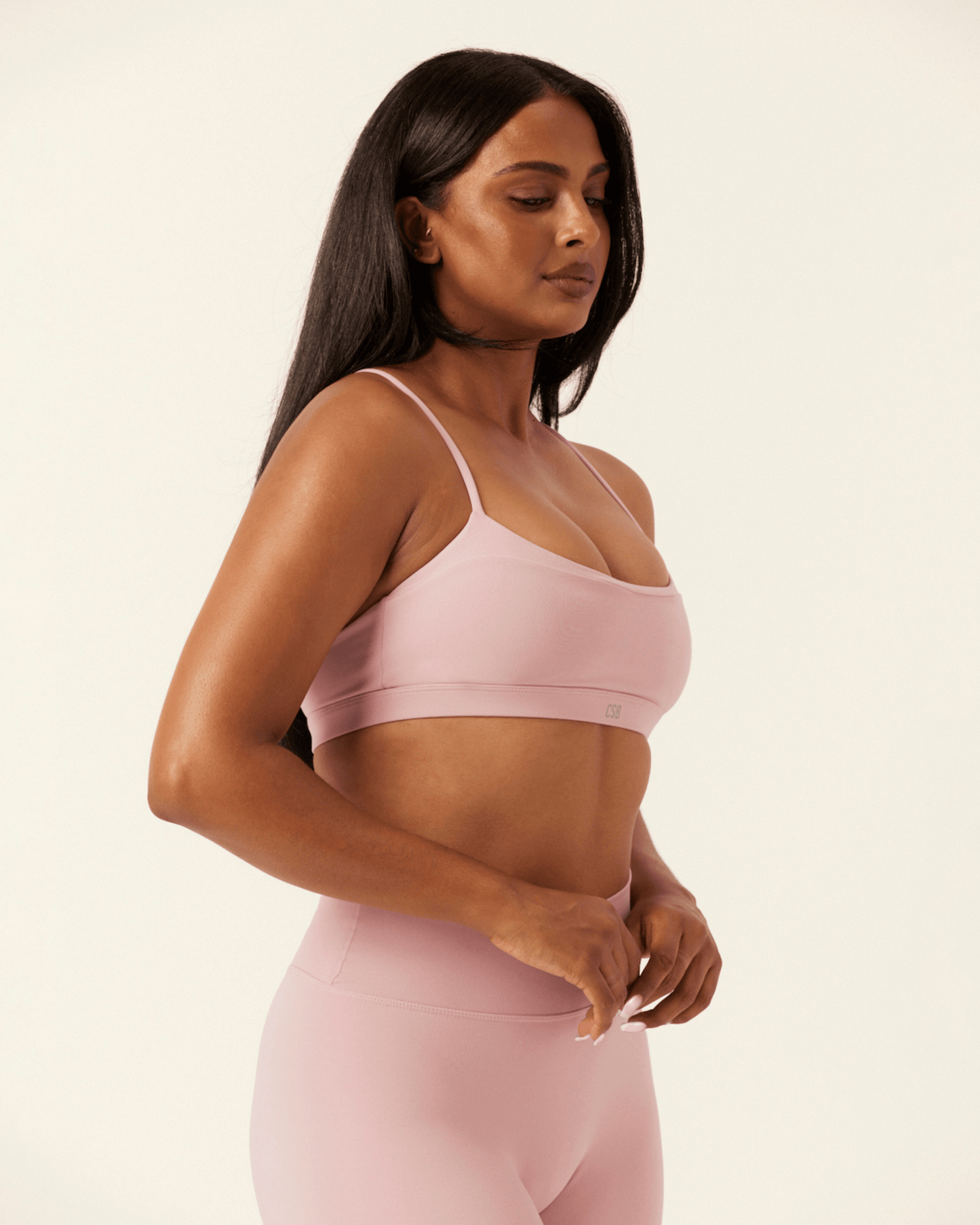CSB Form Gia Crop Dusty Pink