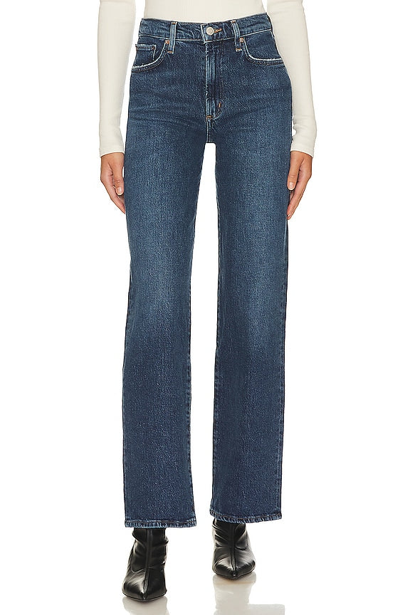 Agolde Harper Mid Rise Relaxed Straight Jeans