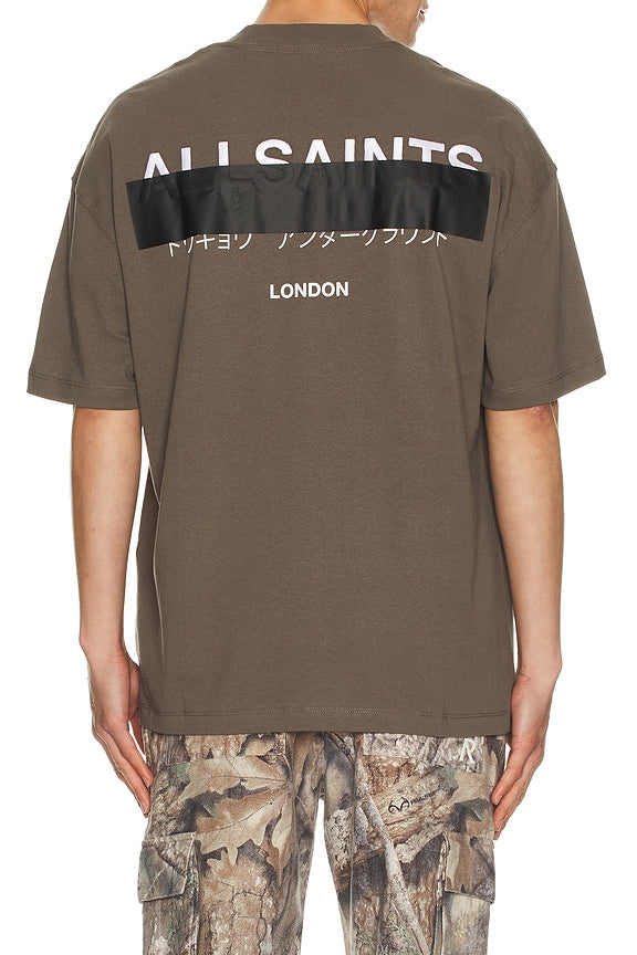 Allsaints Redact Crew Tee