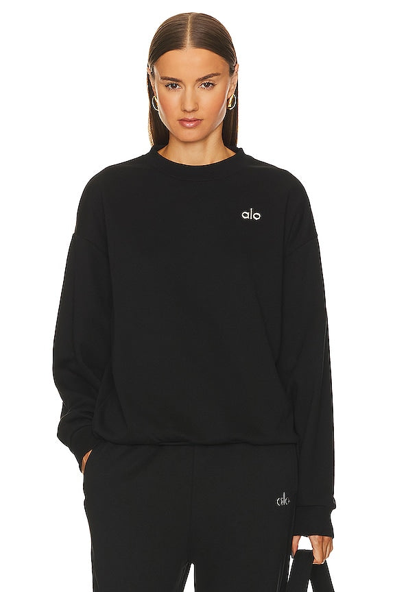Alo Accolade Crew Neck Pullover Sweatshirt