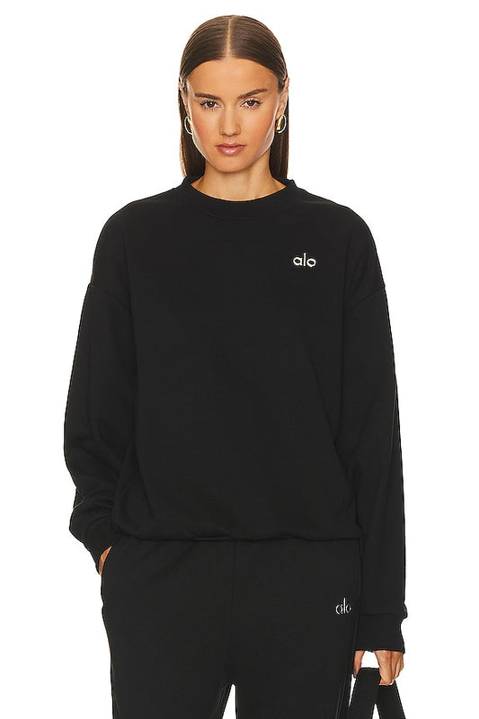 Alo Accolade Crew Neck Pullover Sweatshirt