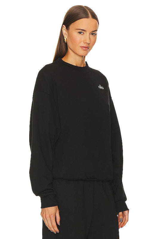 Alo Accolade Crew Neck Pullover Sweatshirt