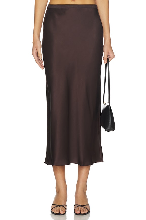 Anine Bing Bar Silk Skirt