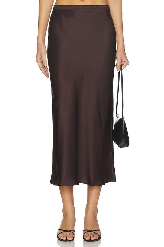 Anine Bing Bar Silk Skirt
