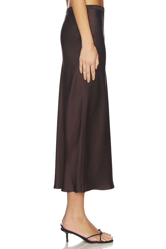 Anine Bing Bar Silk Skirt