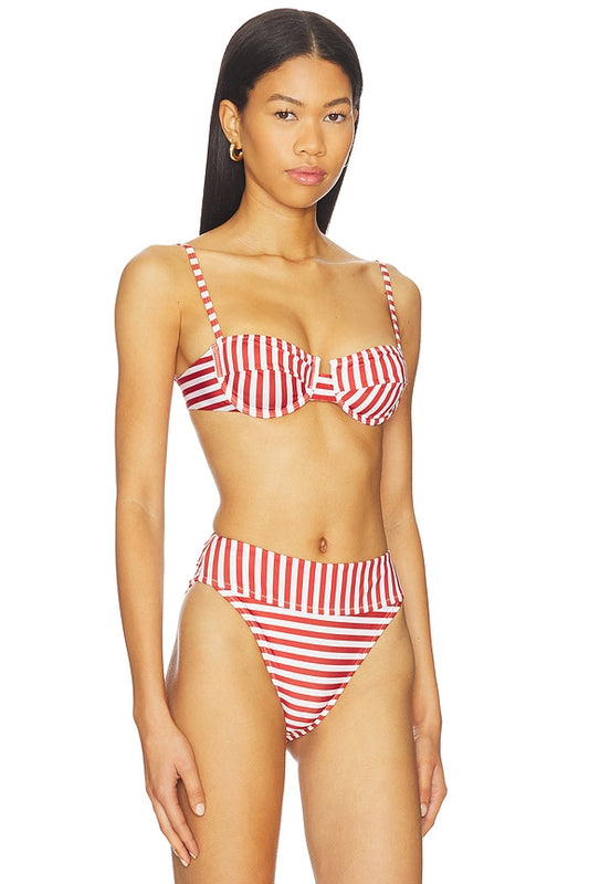 Bananhot Chess Bustier Bikini Top