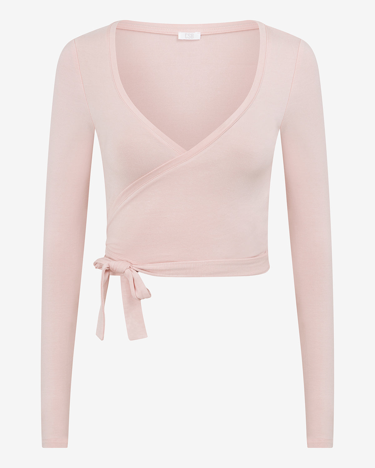 CSB Ballet Wrap Top Blush
