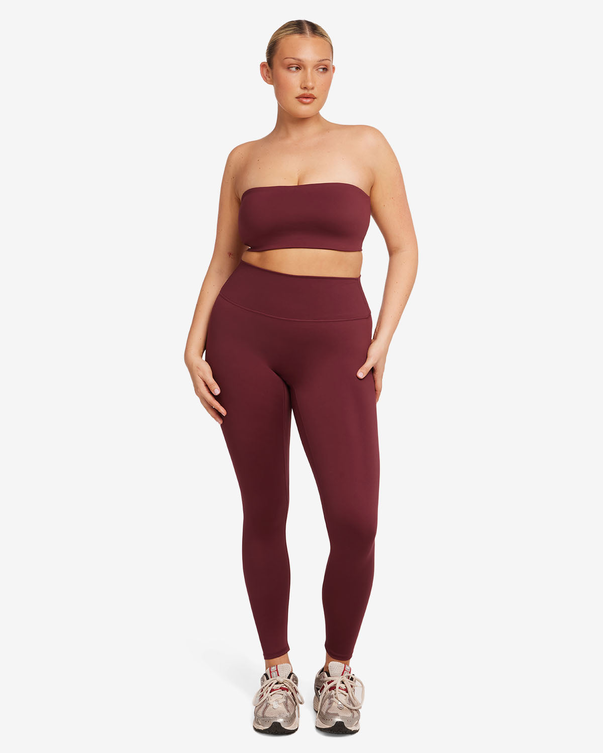CSB Serenity Leggings Burgundy