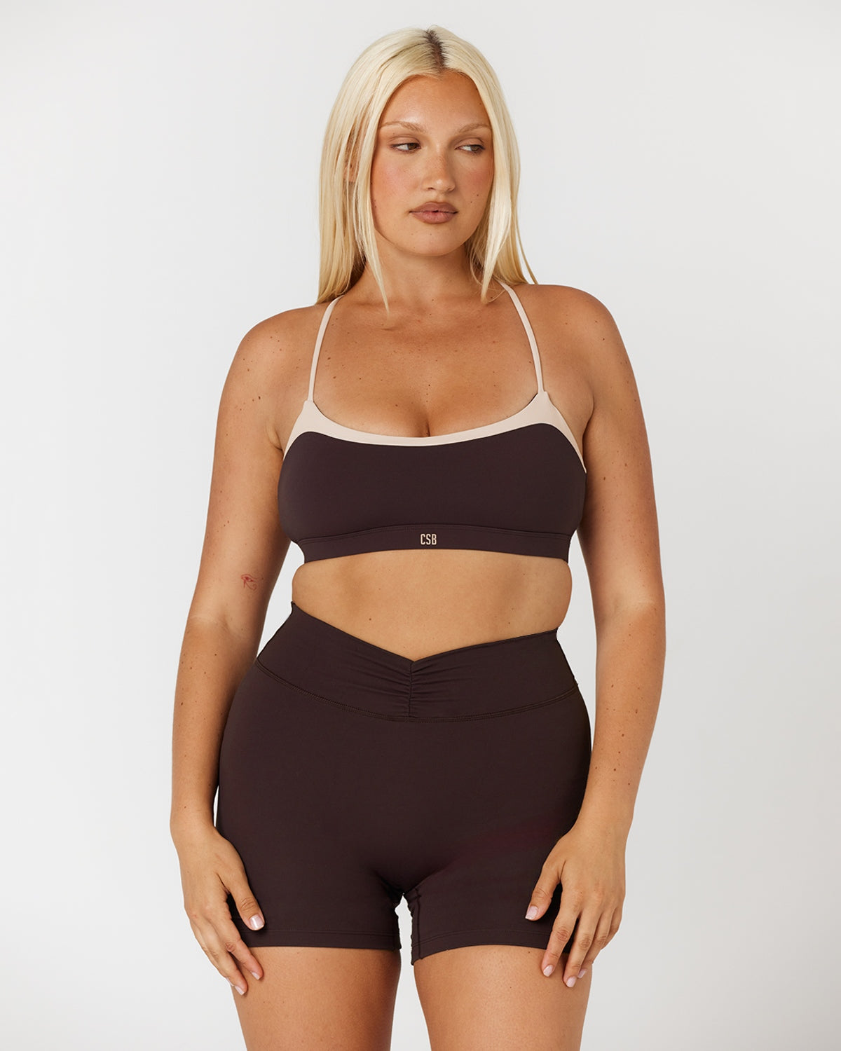 CSB Form Gia Crop Espresso Two Tone