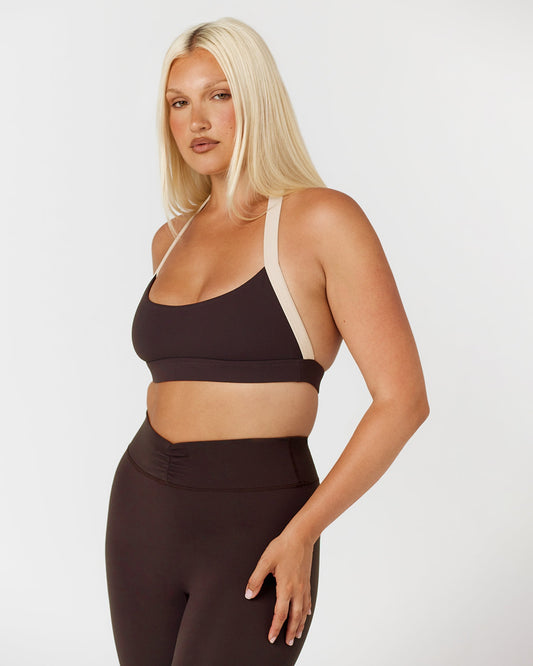 CSB Form Alani Crop Espresso Two Tone