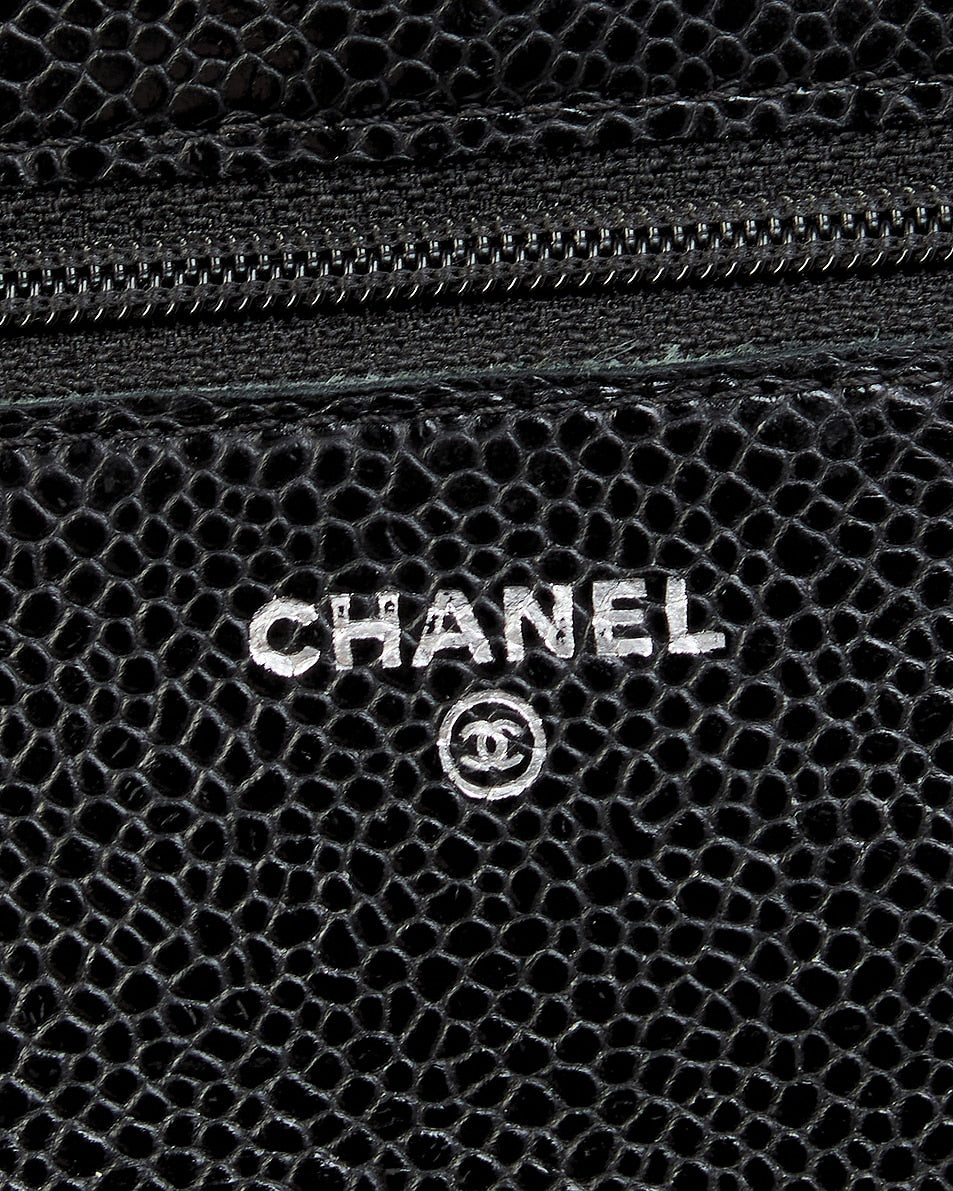 Chanel Caviar Wallet On Chain