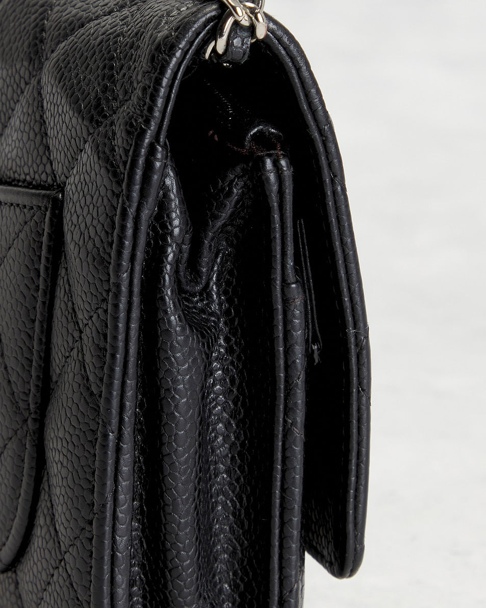 Chanel Caviar Wallet On Chain