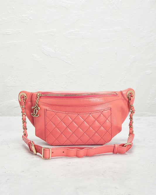Chanel Lambskin Classic Belt Me Up Belt Bag