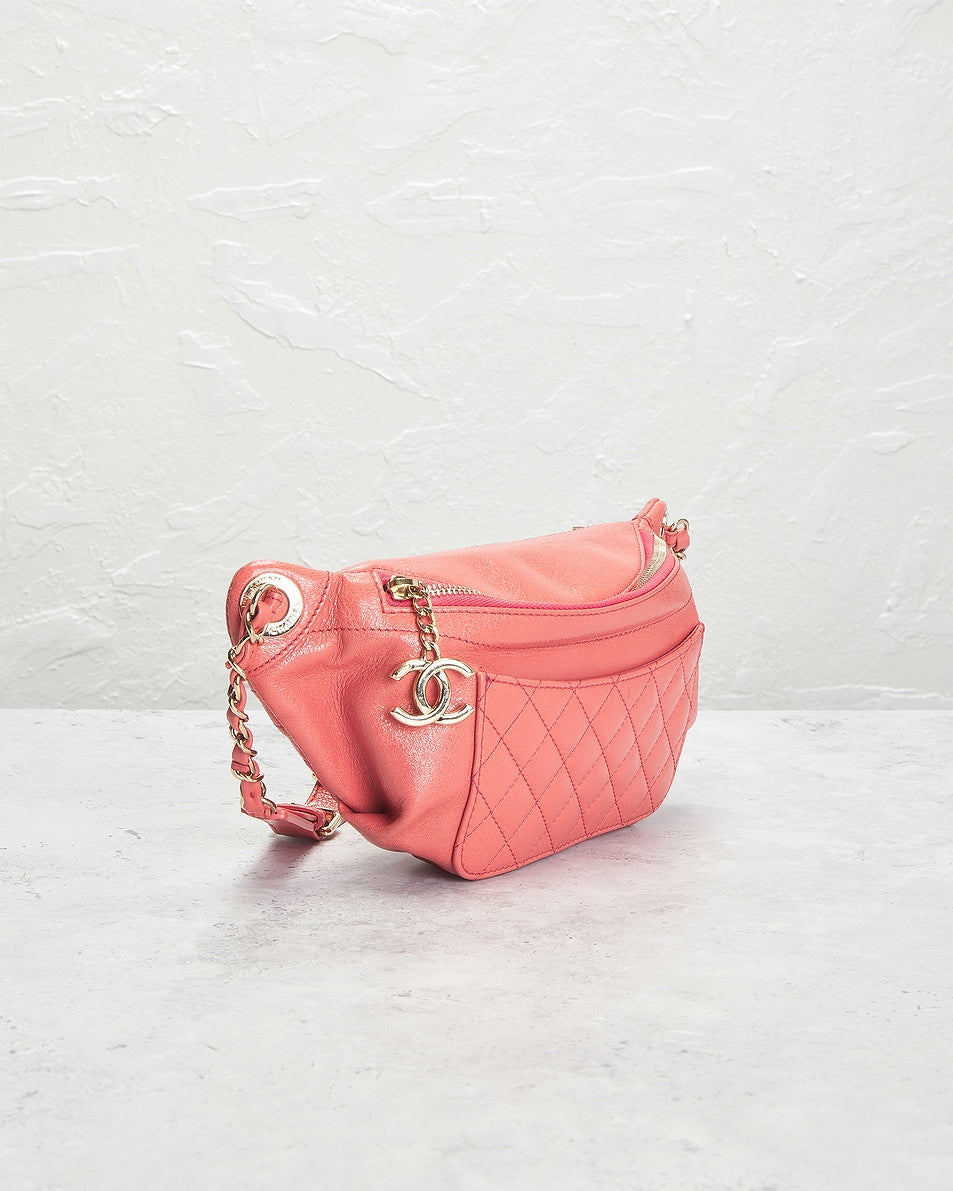 Chanel Lambskin Classic Belt Me Up Belt Bag