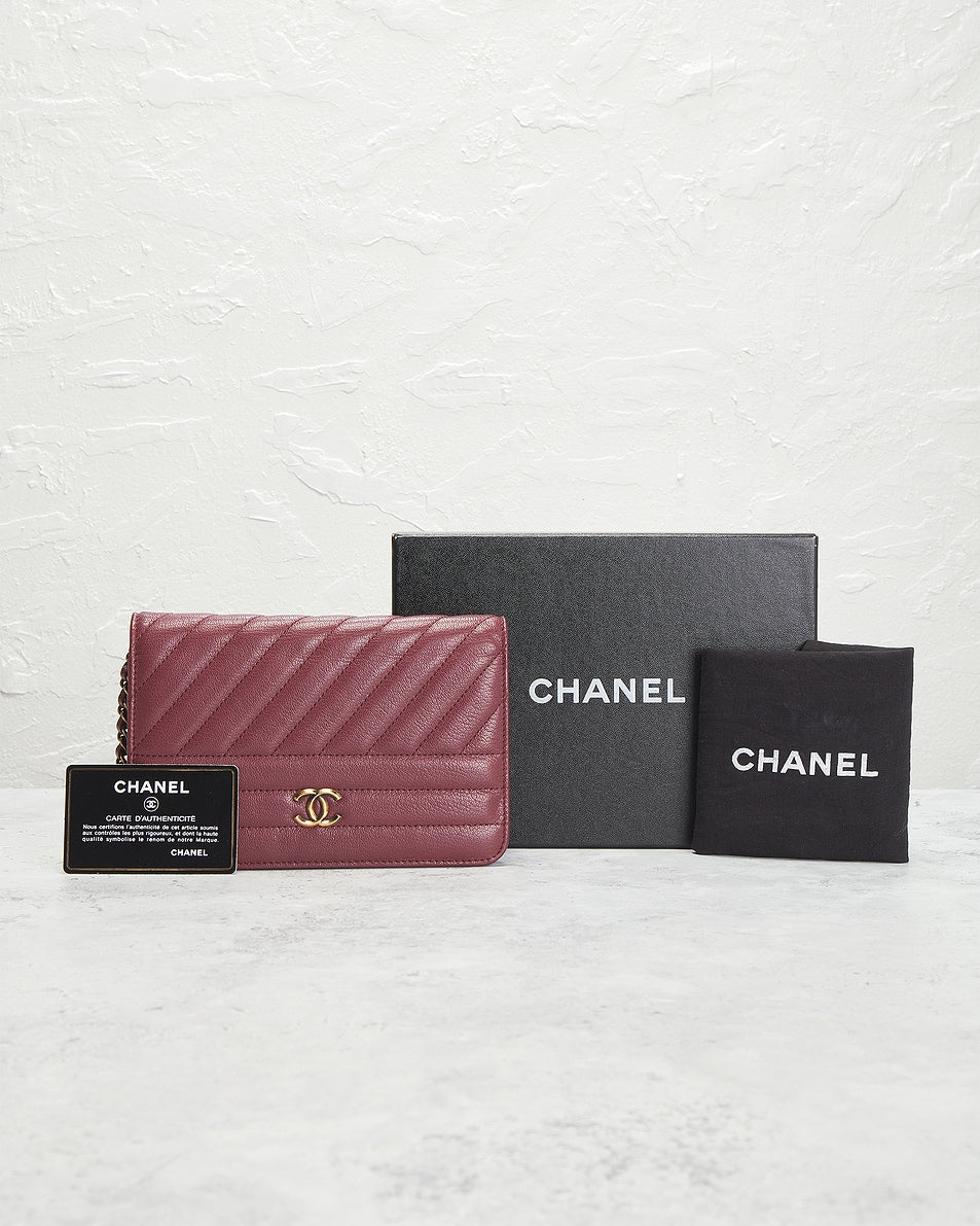 Chanel Cross The Line Wallet On Chain