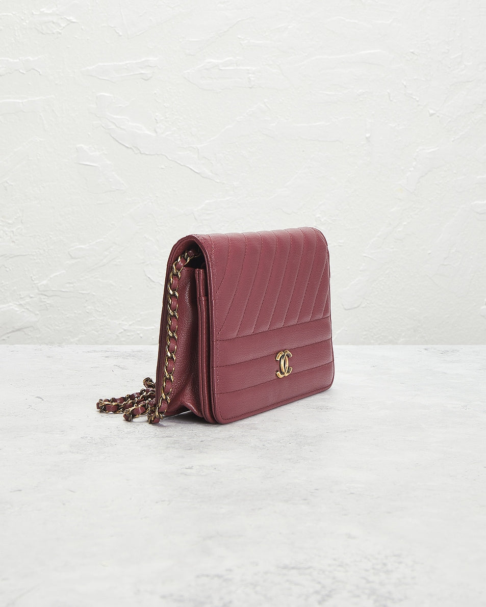 Chanel Cross The Line Wallet On Chain