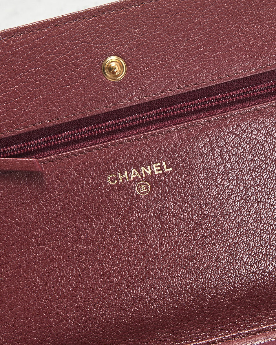 Chanel Cross The Line Wallet On Chain