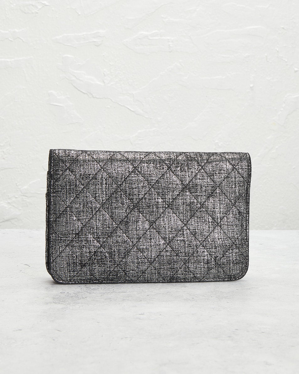 Chanel Calfskin Metallic Wallet On Chain