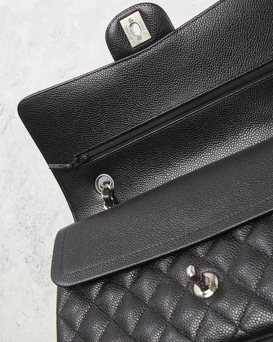 Chanel Caviar Medium Classic Double Flap Bag